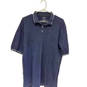 Kuhl Wildfibre Blue Polo Shirt Size Large